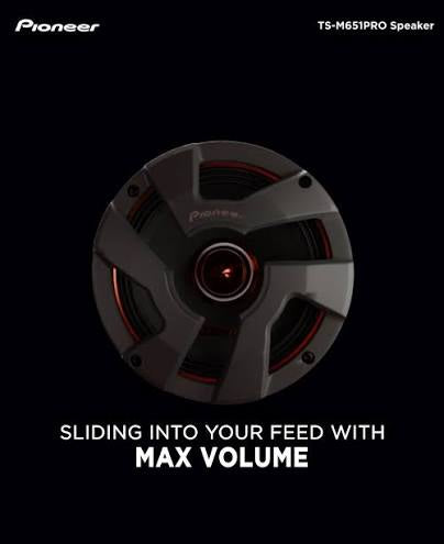 Pioneer Speaker 6.5" (PRO) 500W