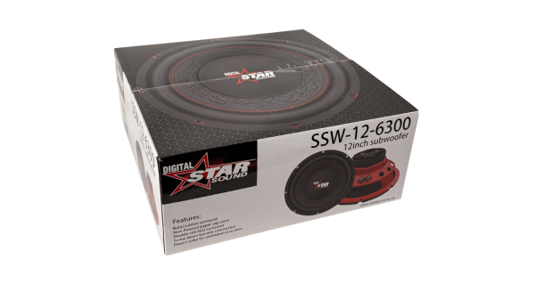 DIGITAL STAR SOUND 12" Subwoofer (6300W)
