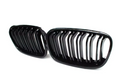 BMW F20/F21 Double Slat Kidney Grille (2015+ FACELIFT) Gloss Black