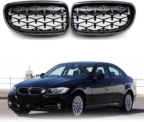 BMW E90 Front Grille Diamond Style (09-12FACE LIFT)