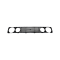 VW Golf 1(MK1) Badgeless Front Grille (Quad Headlight '4')