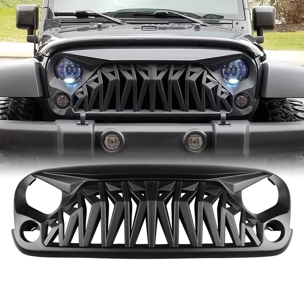 JEEP WRANGLER Front Grille (Angry Bird) 2007-2017