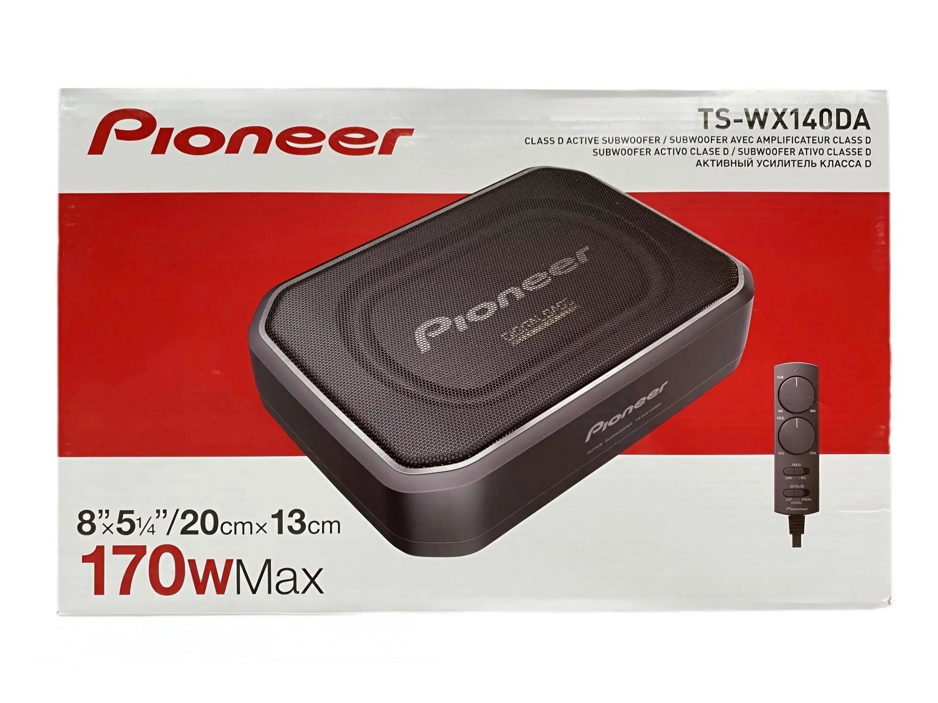 Pioneer CLASS-D 8"Active Subwoofer TS-WX140DA