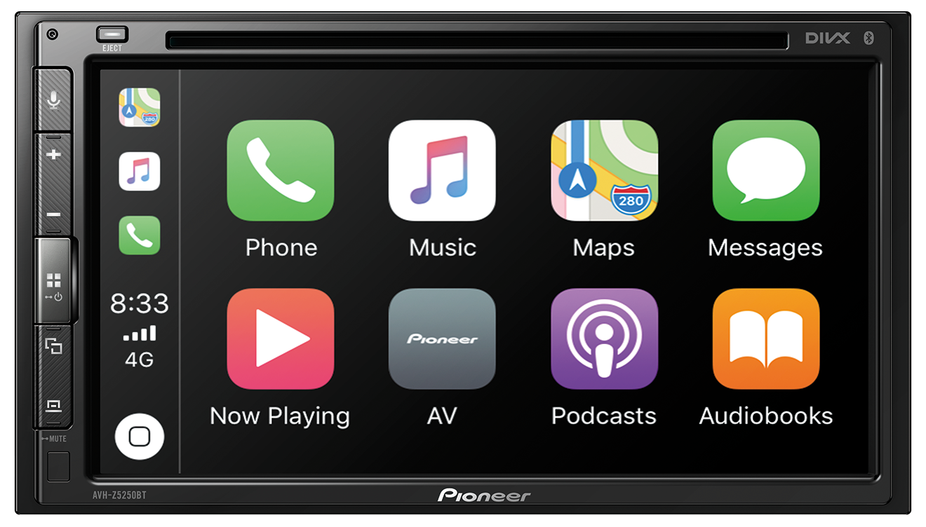 Pioneer Touchscreen Head Unit(Radio) Double DIN(6.8"/7") AVH-Z5250BT