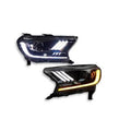 FORD RANGER T7 MUSTANG style headlights