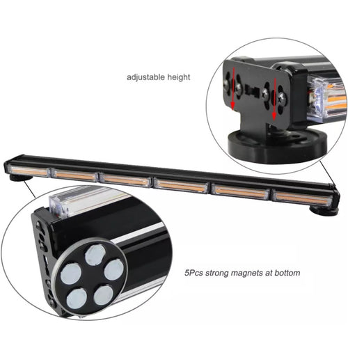 2-WAY Security Roof Light (Magnetic 90cm RED)